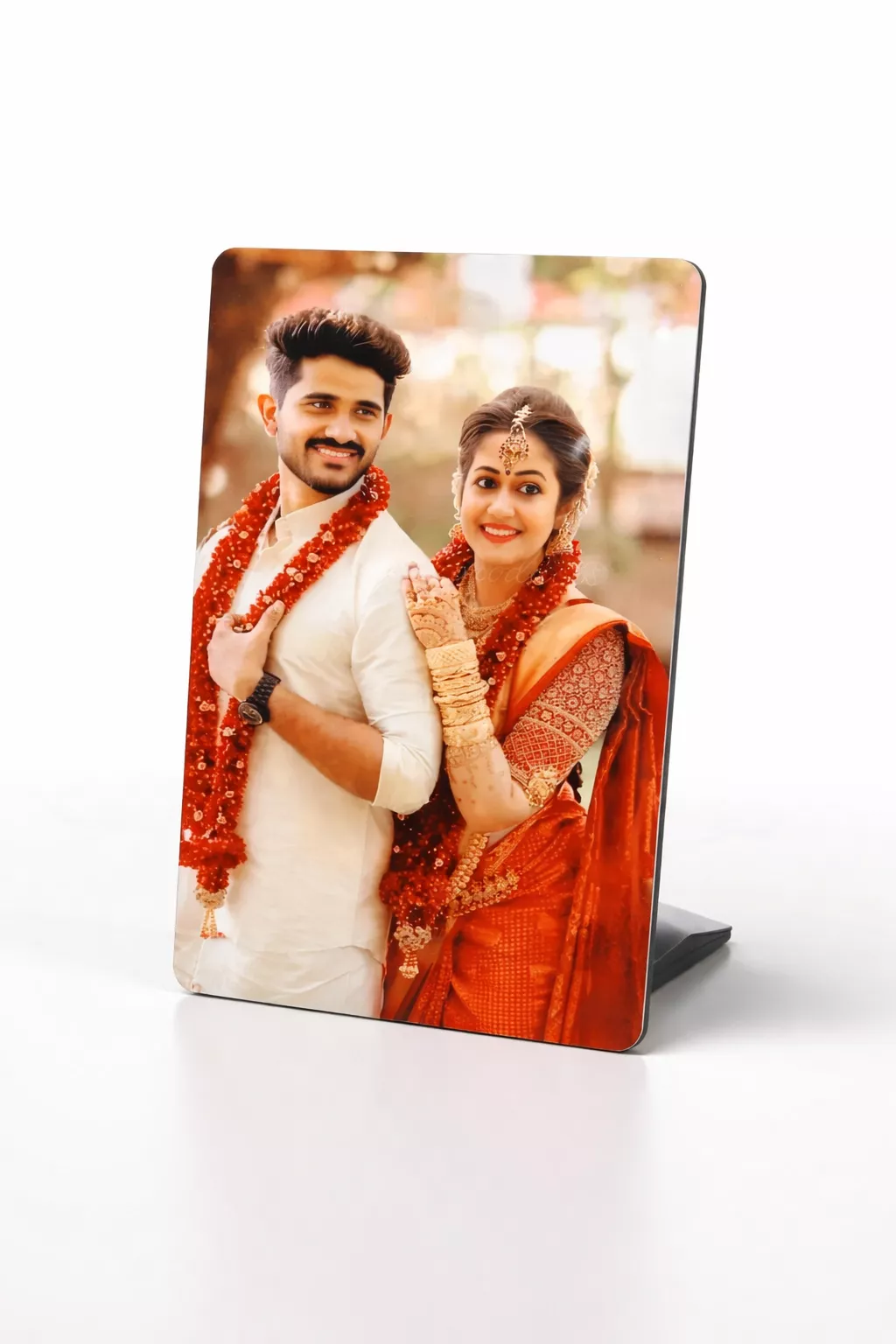 Aluminium Photo Frame with Metal Stand - Image 2