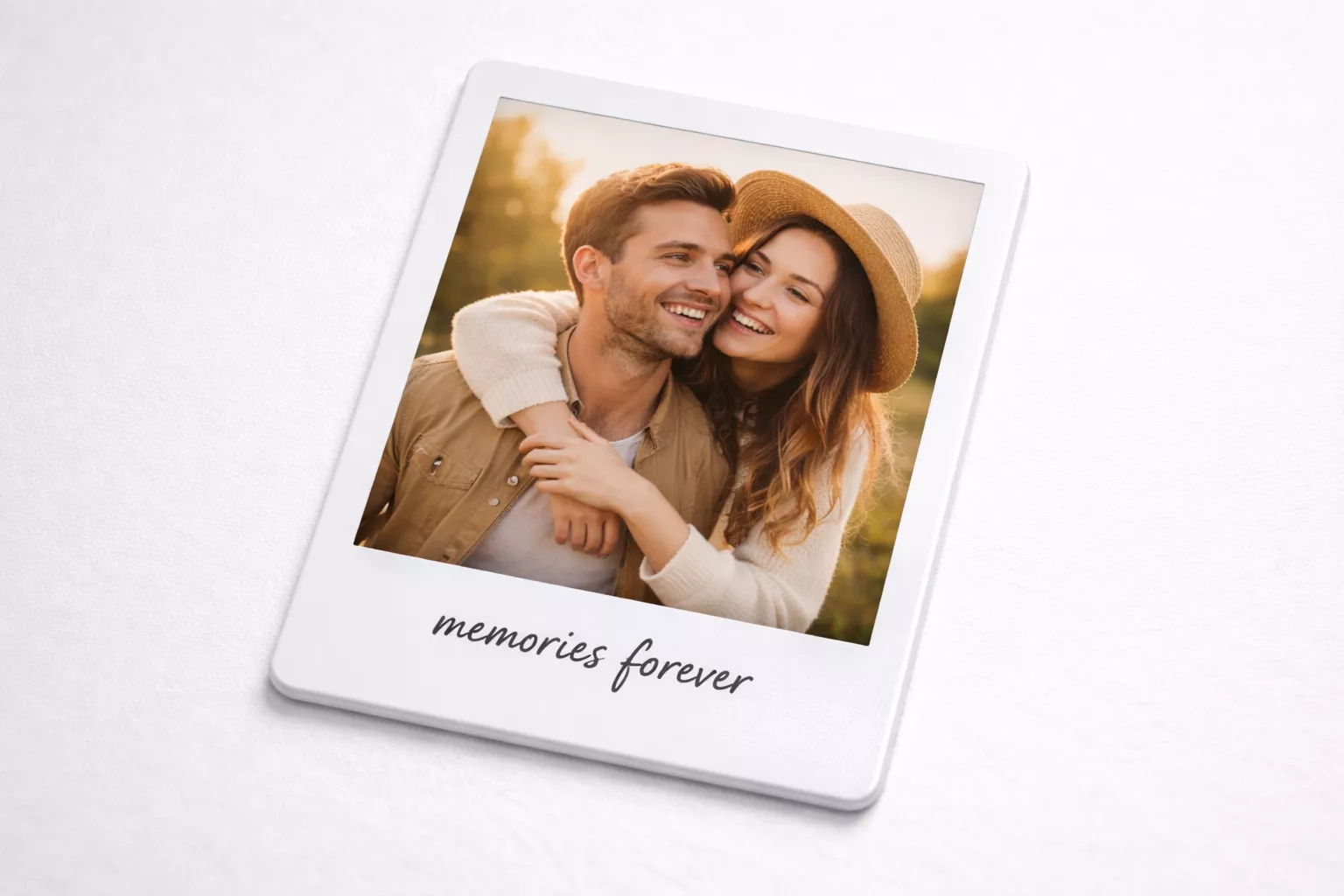 PVC Polaroid Photo Card