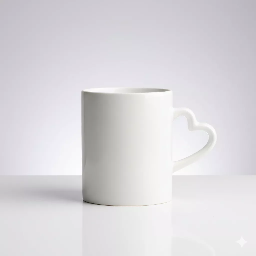 Personalized Heart Handle Photo Mug | Custom Printed Mug with Your Photo | Gift for Birthday, Anniversary & Valentine - Image 6