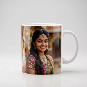 Personalized photo mug