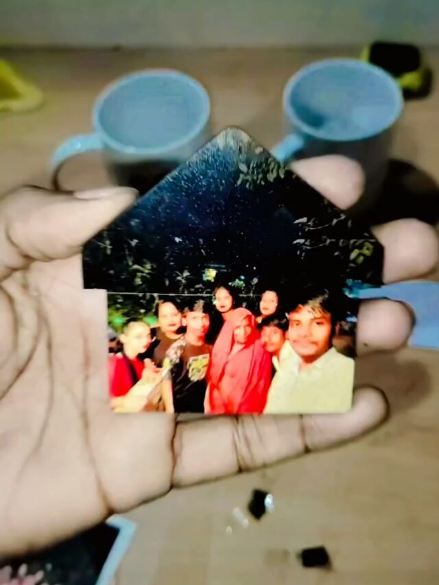 Personalized MDF Fridge Magnet