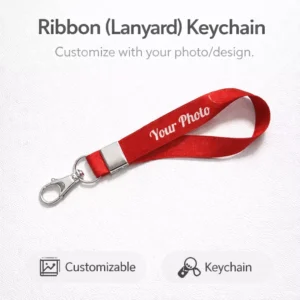 ribbon keychain