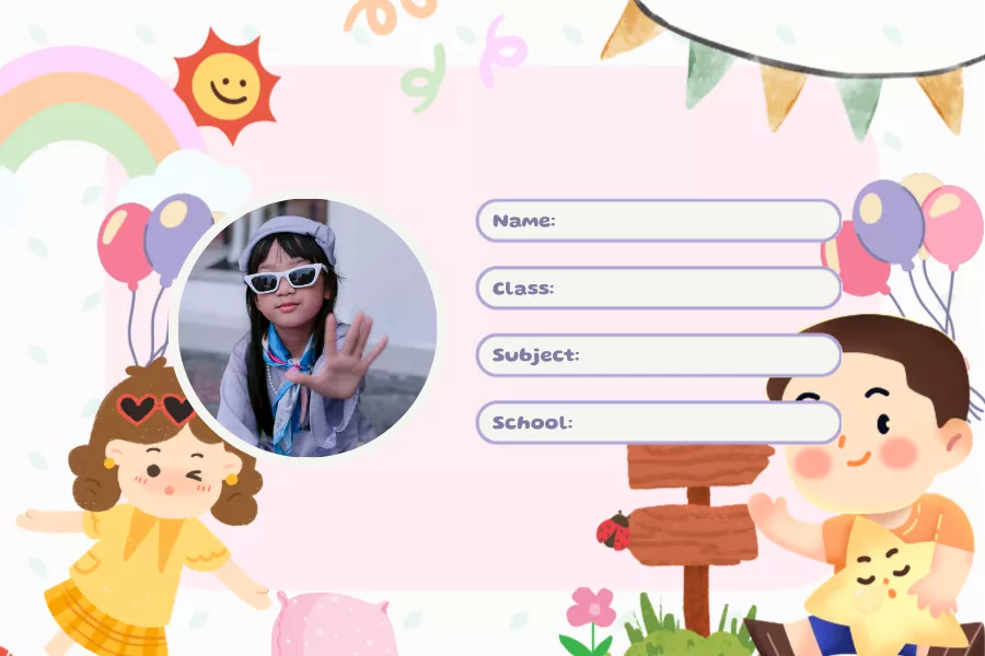 Kids Personalised School Name Labels - Image 3