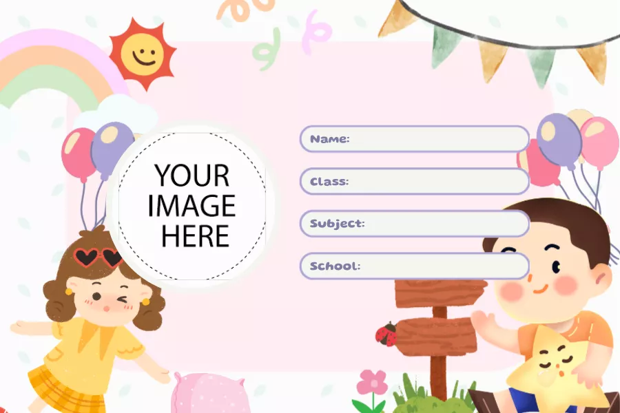 Kids Personalised School Name Labels - Image 2