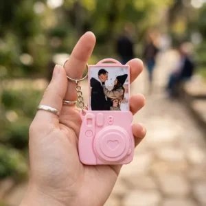 Custom photo keychain