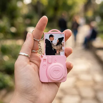 Custom photo keychain