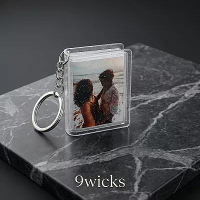 Customized Mini Photo Album Keychain