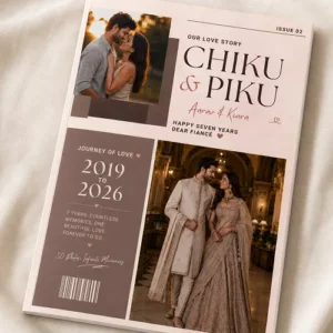 Personalized Couple Magazine