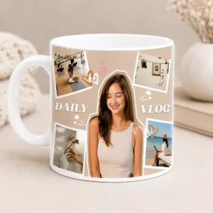personalized vlog mug